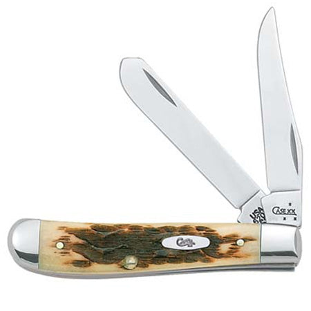 Case XX 013 Mini Trapper Amber Bone