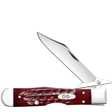 Case XX 10309 Cheetah Cub Pocket Worn Old Red Bone Corn Cob Jig
