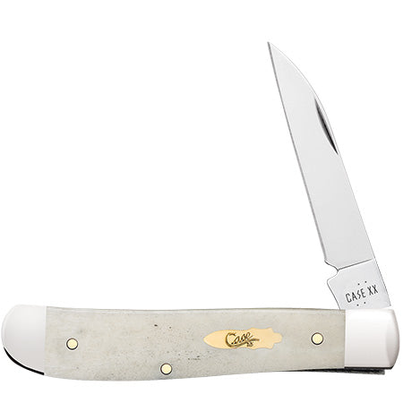 Case XX 11025 Mini Trapper Smooth Natural Bone