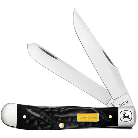 Case XX 15804 Trapper John Deere Black Synthetic
