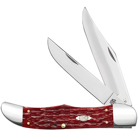 Case XX 31960 Folding Hunter Dark Red Bone CS