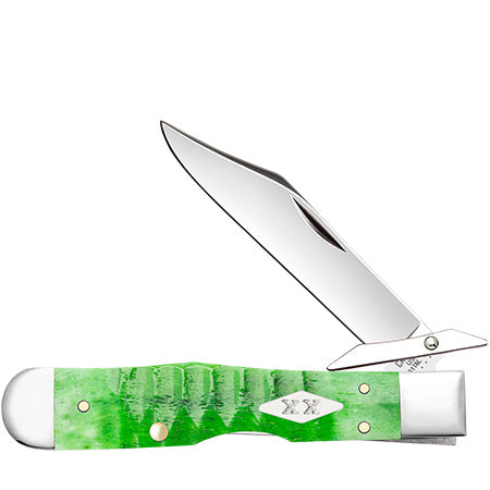 Case XX 11446 Cheetah Cub Gator Jig Bright Green Bone