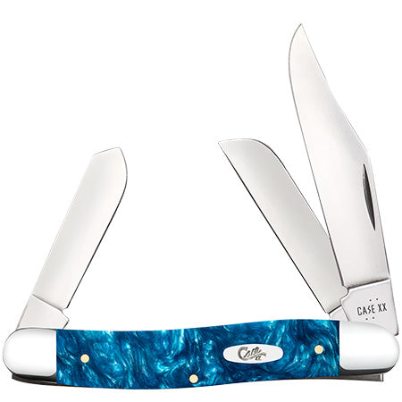 Case XX 12291 Stockman Teal Swirl Kirinite