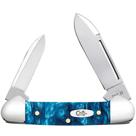 Case XX  12293 Butterbean Teal Swirl Kirinite