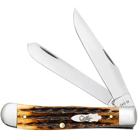 Case XX 12270 Dark Molasses Bone Kinfolks Jig Trapper (6254 SS)
