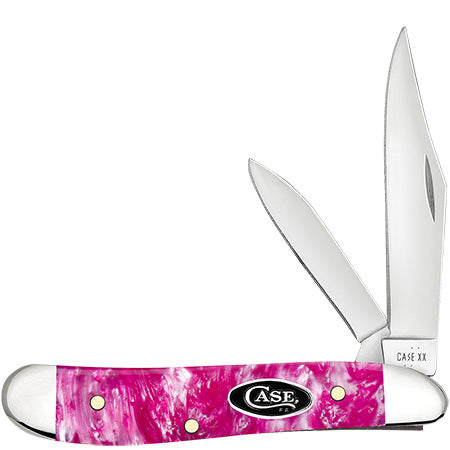 Case XX 16163 Peanut Pink Crackle Kirinite