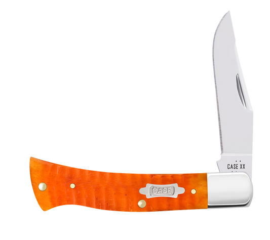 Case XX 38076 Axe Persimmon Orange Bone Gator Jig