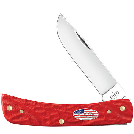 Case XX 39968 Sod Buster Jr Rough Red Synthetic