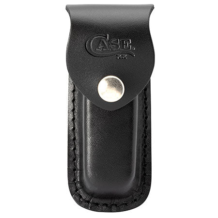Case XX 52236 Knives Medium Black Leather Sheath