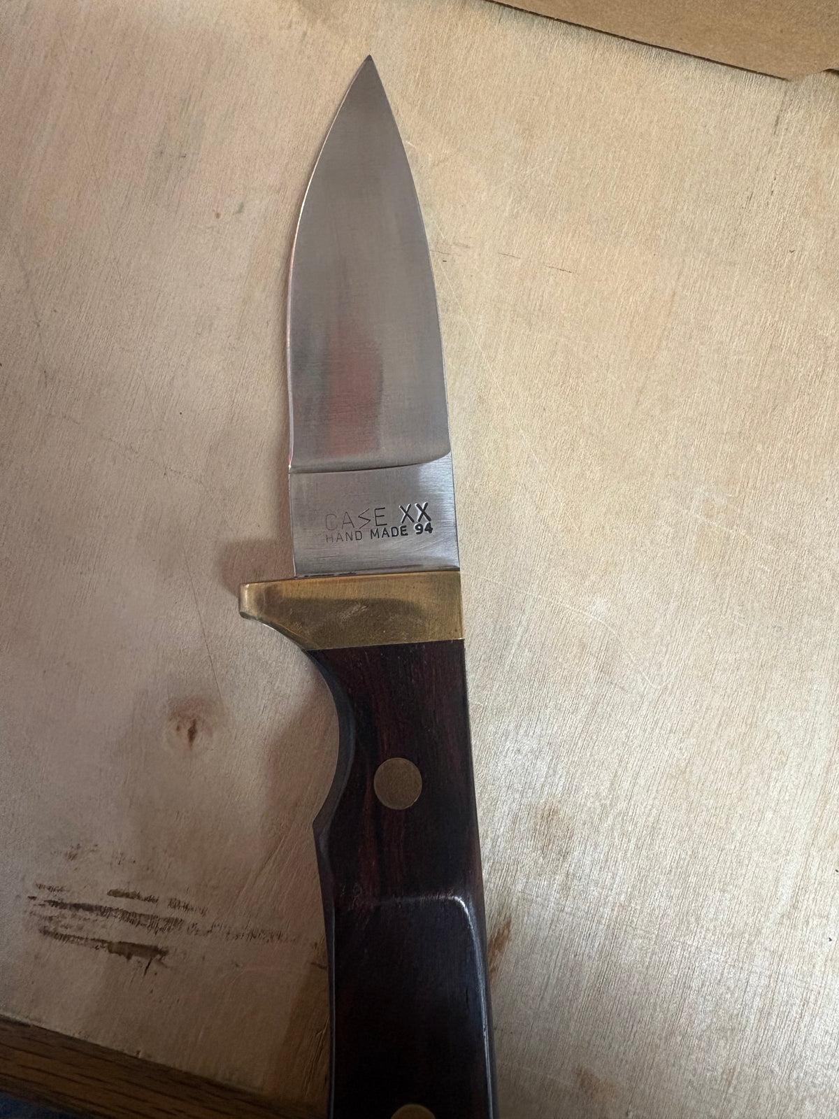 1994 Case XX Case Custom Shop Fixed Blade