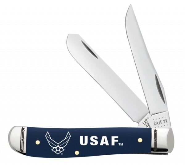 32402 U.S. Air Force Embellished Navy Blue Synthetic Mini Trapper