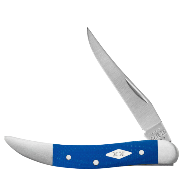 16755 Blue G-10 Small Texas Toothpick