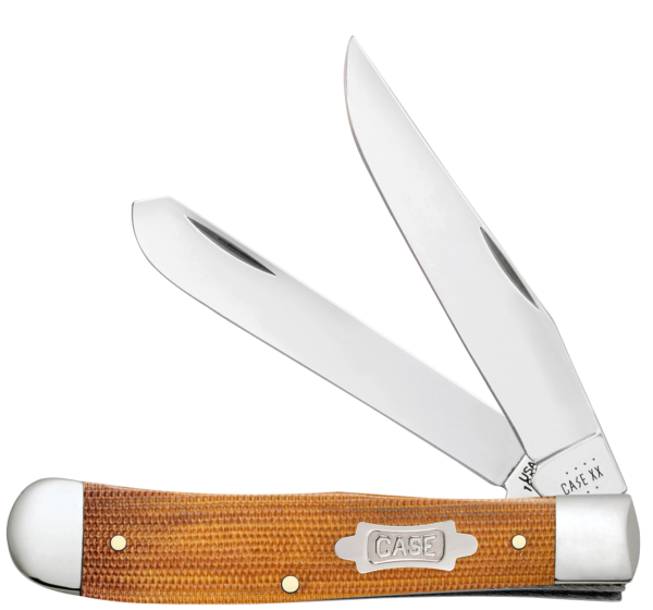 23690 Natural Canvas Micarta Trapper