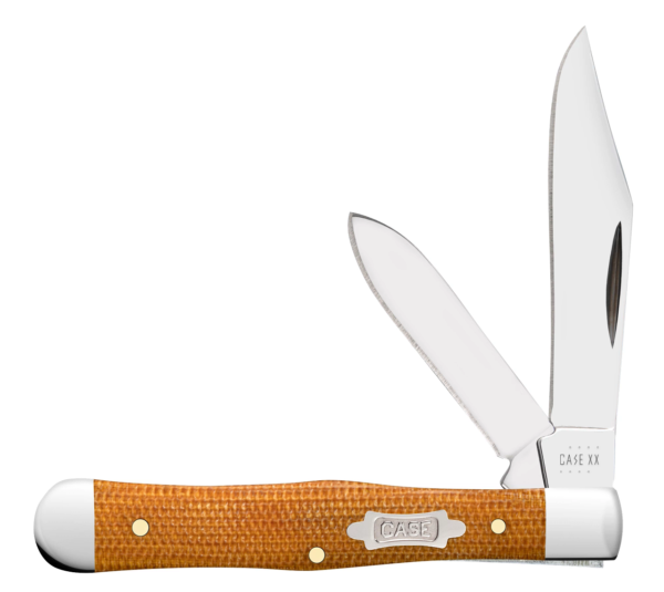 23694 Natural Canvas Micarta Swell Center Jack