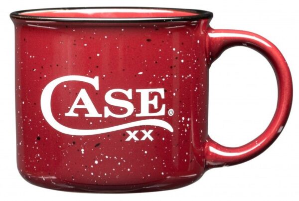 52509 Camper's Mug Red Ceramic 13oz