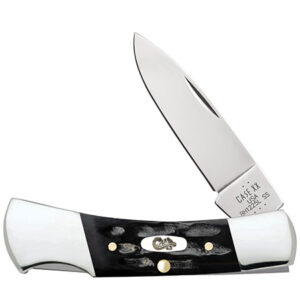 65031 Jigged Buffalo Horn Lockback