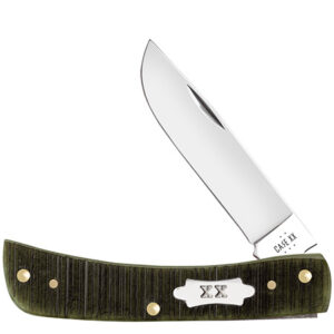 39233 Olive Green Bone Sawcut Jig Sod Buster Jr