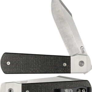 50910 Longhouse Black Burlap Micarta
