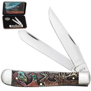 60585 Wild Game Series Gift Set Color Wash Natural Bone Trapper