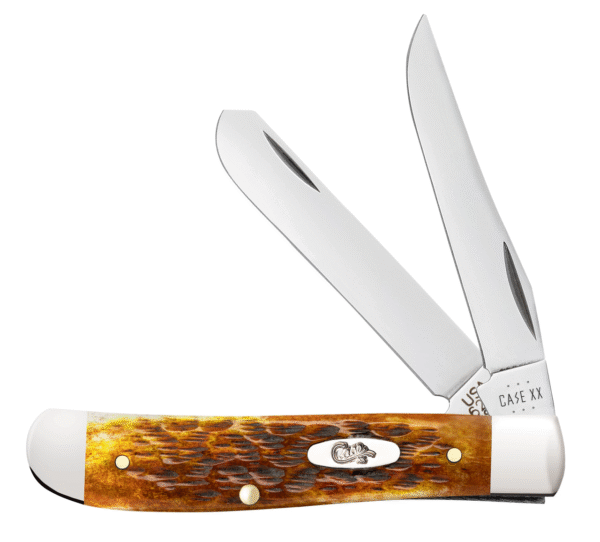 66691 Jigged Harvest Orange Bone Mini Trapper