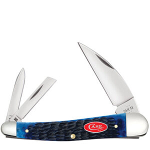 6889 Navy Blue Bone Seahorse Whittler