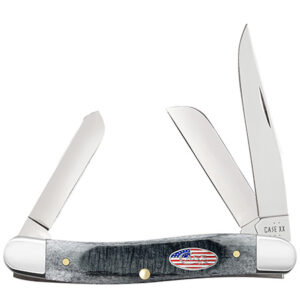 Case XX 53061 Medium Stockman Gray Bone Sawcut Jig