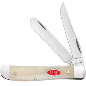 Case XX Mini Trapper 14021 Smooth Natural Bone