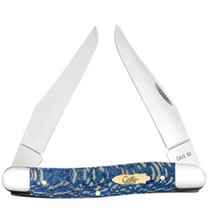 Case XX 63737 Muskrat Blue Sycamore Wood Smooth