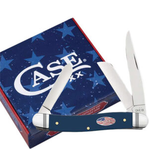 Case XX 10863 Medium Stockman Blue Synthetic W/Stars & Stripes Shield