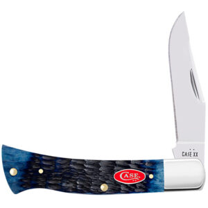 Case XX 6888 Axe Handle Navy Blue Bone Rogers Jig