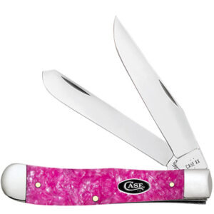Case XX 16160 Trapper Pink Crackle Kirinite