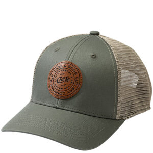 Case XX 41255 Olive Green & Tan Nylon Mesh Hat