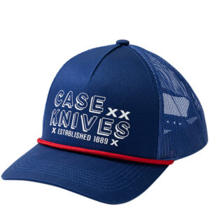Case XX Knives Royal Blue Hat 5 Panel W/Rope