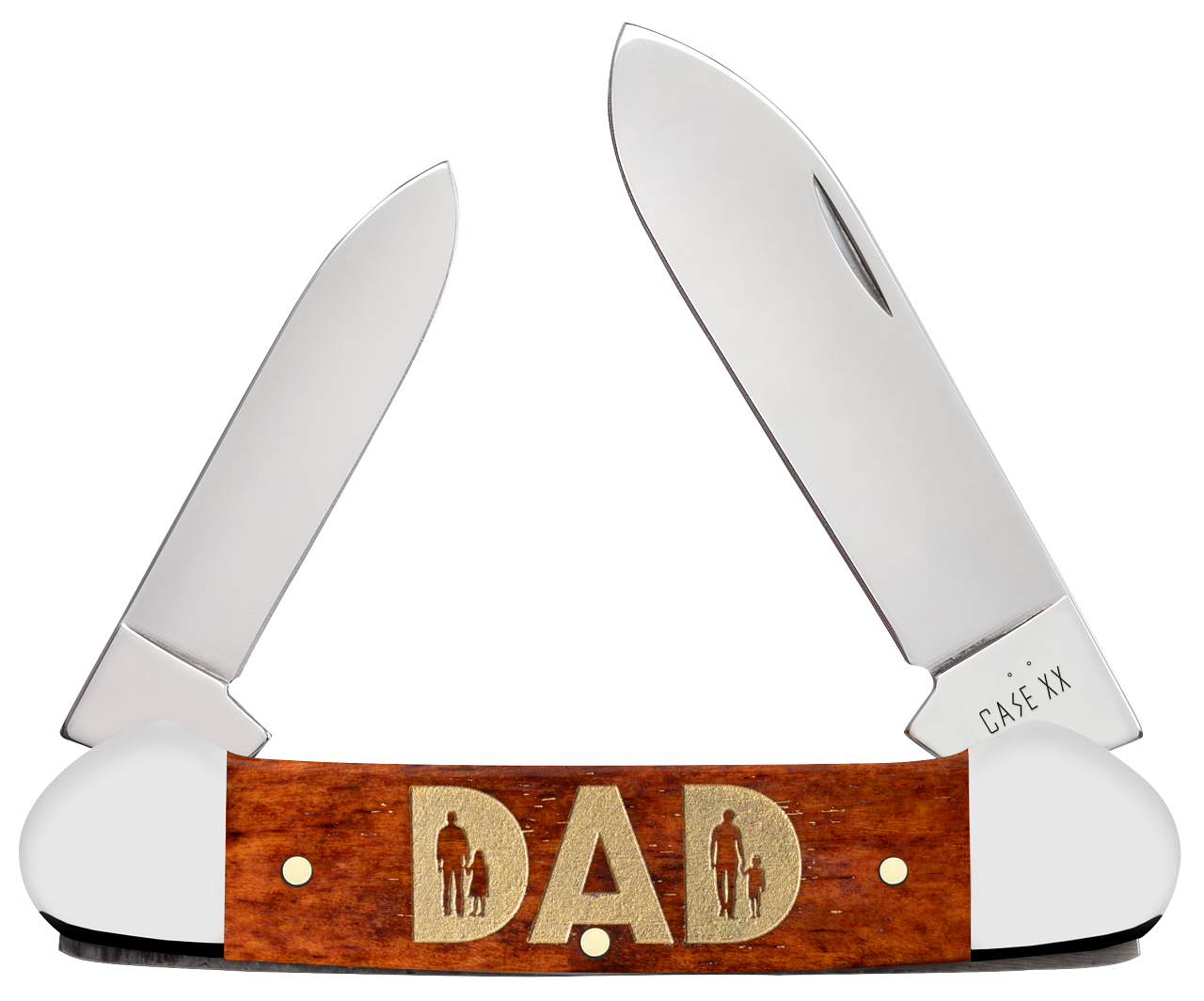 Case XX 13362 Canoe DAD Chestnut Bone Stainless